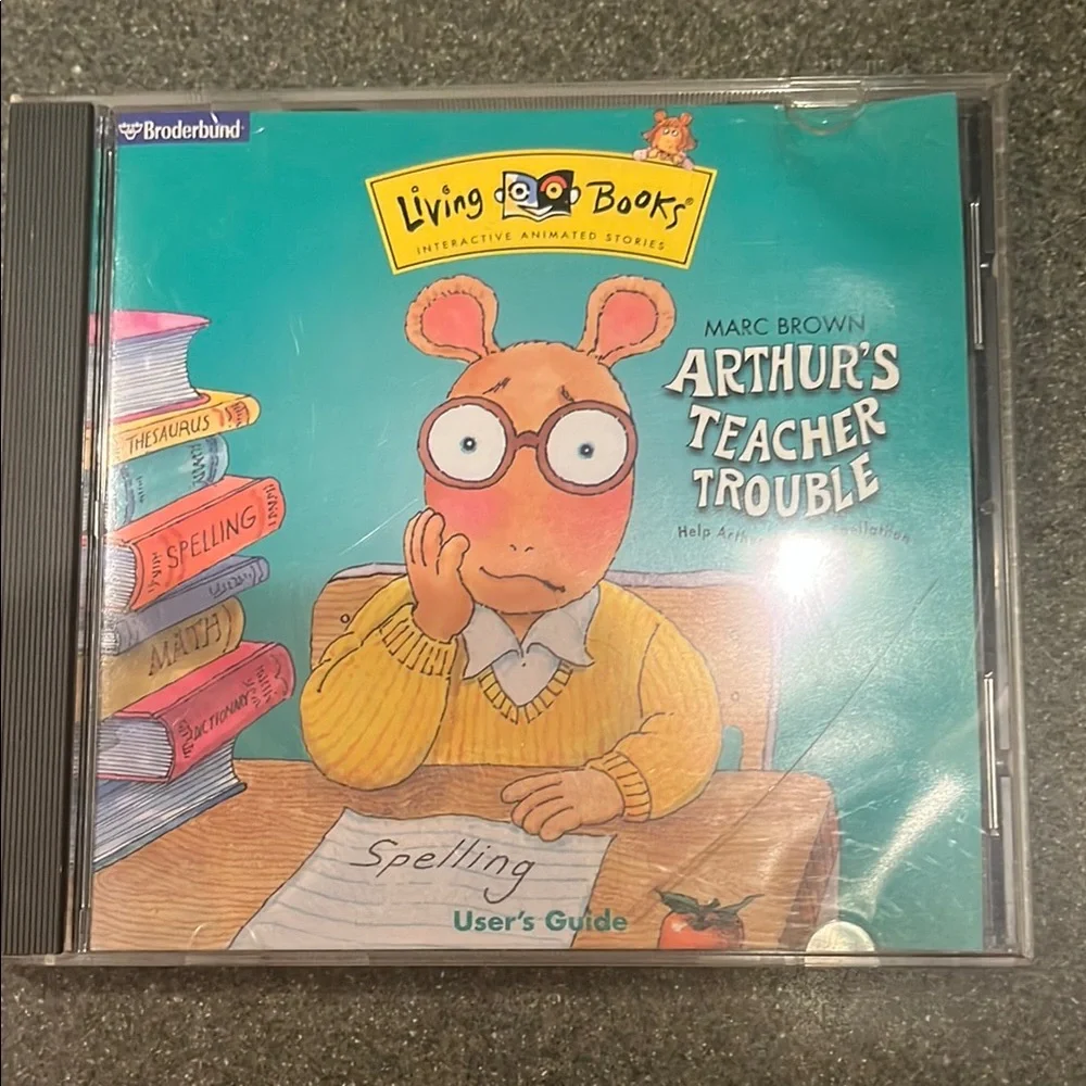Arthur's Teacher Trouble PC Game - Blue